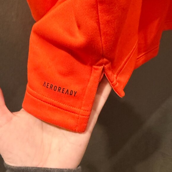 Adidas Men’s Crewneck Sweatshirt 5XL NWT | Orange & White - Picture 2 of 8